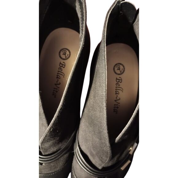 Bella Vita Women's Size 11N Noemi II Black Heels- NWOT - Picture 5 of 9